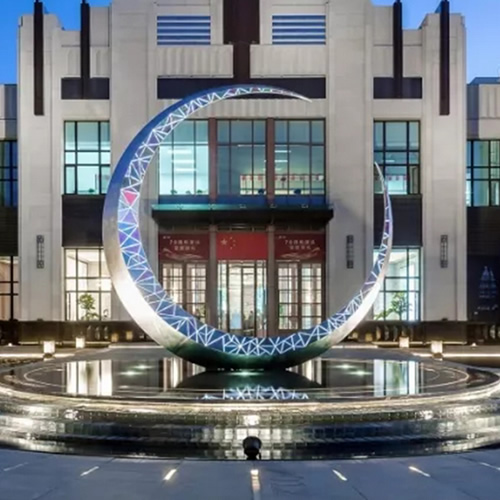 房地產不銹鋼雕塑